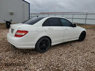 2009 Mercedes-Benz C-Class 3.0L Sport with VIN WDDGF54X69R059912, listed as a Copart auction lot 54707885 with 143,160 mi miles and Clean Title. Bid and sale history available at carsss.com. Image 3.