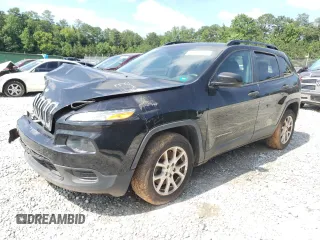 2016 Jeep Cherokee Sport z VIN 1C4PJLAB3GW233584, wystawiony jako Copart lot #61441815 z przebiegiem 168 112 mil mil oraz Szkoda całkowita • Salvage title. Historia ofert i sprzedaży dostępna na DreamBid. Obrazek 1.