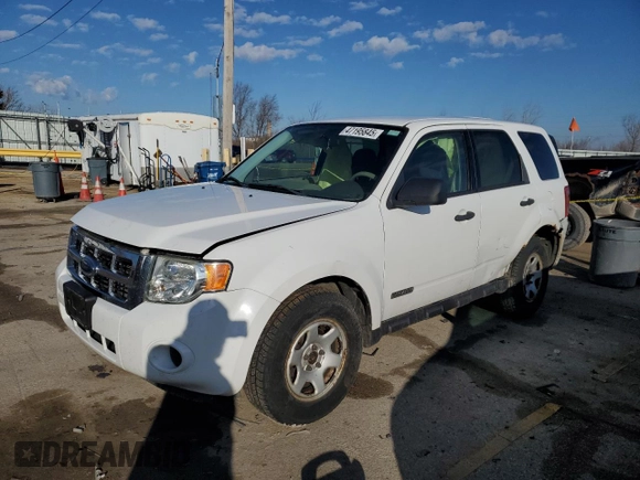 2008 Ford Escape XLS with VIN 1FMCU92Z58KD86427, listed as a Copart auction lot 47195845 with 212,174 mi miles and Salvage title. Bid and sale history available at DreamBid. Image 1.