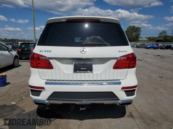 2016 Mercedes-Benz GL with VIN 4JGDF7DE0GA685082, listed as a Copart auction lot 71600854 with 140,845 mi miles and Clean Title. Bid and sale history available at carsss.com. Image 6.