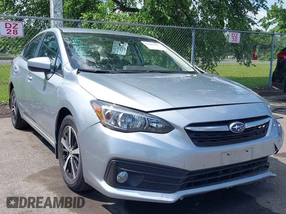 2023 Subaru Impreza Premium with VIN 4S3GKAV68P3601354, listed as a IAAI auction lot 42485557 with 31,019 mi miles and . Bid and sale history available at DreamBid. Image 1.