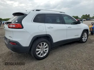 2015 Jeep Cherokee Limited with VIN 1C4PJLDS2FW701864, listed as a Copart auction lot 53793775 with 109,198 mi miles and Salvage Title. Bid and sale history available at DreamBid. Image 3.