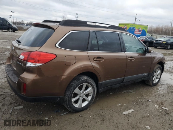 2013 Subaru Outback Premium with VIN 4S4BRCBC7D3267286, listed as a Copart auction lot 47787605 with 125,747 mi miles and Clean Title. Bid and sale history available at carsss.com. Image 3.