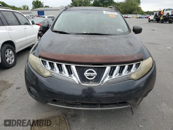 2009 Nissan Murano LE with VIN JN8AZ18W09W100333, listed as a Copart auction lot 65238203 with 0 mi miles and Clean Title. Bid and sale history available at carsss.com. Image 5.