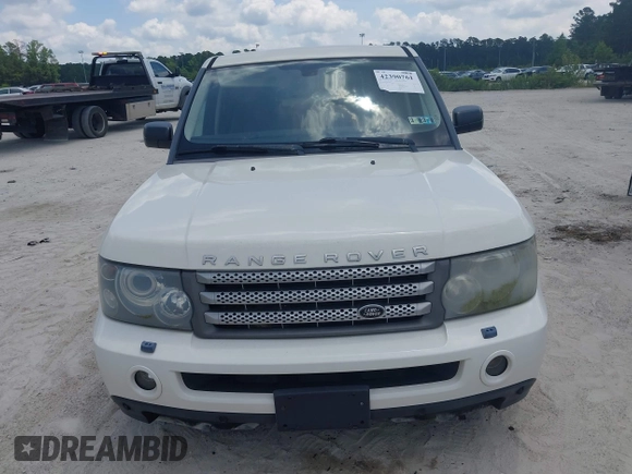 2008 Land Rover Range Rover Sport SC with VIN SALSH23408A186987, listed as a IAAI auction lot 42390761 with Not provided miles and . Bid and sale history available at DreamBid. Image 11.