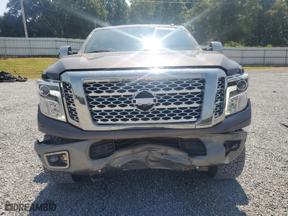 2018 Nissan Titan XD Platinum Reserve with VIN 1N6BA1F4XJN540897, listed as a Copart auction lot 68267334 with 109999 miles and Salvage Title. Bid and sale history available at carsss.com. Image 5.