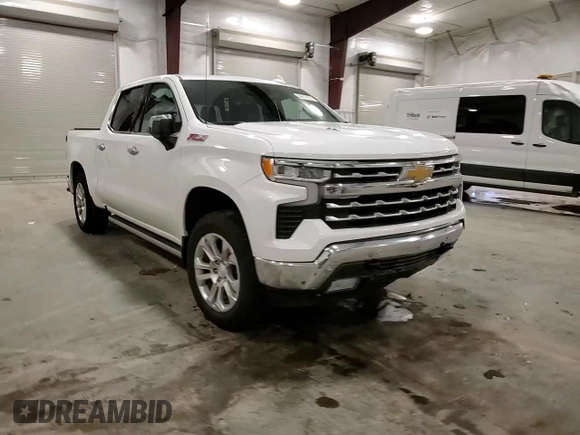 2024 Chevrolet Silverado 1500 LTZ with VIN 1GCUDGEL9RZ183215, listed as a Copart auction lot 84414624 with 12,651 mi miles and Salvage Title. Bid and sale history available at DreamBid. Image 11.
