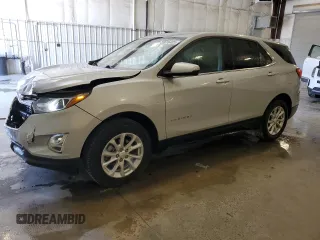 2019 Chevrolet Equinox LT z VIN 2GNAXUEV9K6217415, wystawiony jako Copart lot #55616405 z przebiegiem 61 149 mil mil oraz Szkody całkowita. Historia ofert i sprzedaży dostępna na DreamBid. Obrazek 1.