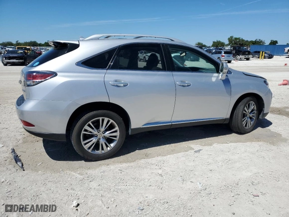 2013 Lexus RX 350 with VIN 2T2ZK1BA0DC111572, listed as a Copart auction lot 48867945 with 53,915 mi miles and Salvage Title. Bid and sale history available at carsss.com. Image 3.