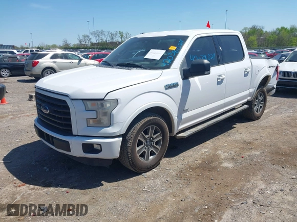 2015 Ford F-150 XL with VIN 1FTEW1CP5FKE17727, listed as a IAAI auction lot 42038024 with 142,441 mi miles. Bid and sale history available at carsss.com. Image 17.