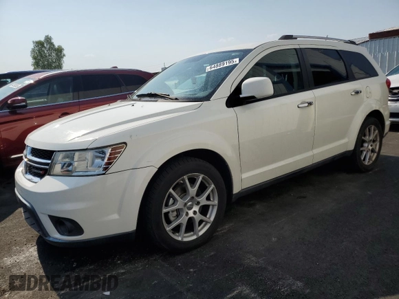 2012 Dodge Journey Crew with VIN 3C4PDCDG8CT393703, listed as a Copart auction lot 64889195 with 171,728 mi miles and Clean title. Bid and sale history available at DreamBid. Image 1.