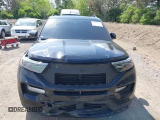 2023 Ford Explorer ST z VIN 1FM5K8GC7PGA12321, wystawiony jako IAAI lot #42125721 z przebiegiem 27 856 mil mil oraz . Historia ofert i sprzedaży dostępna na DreamBid. Obrazek 6.