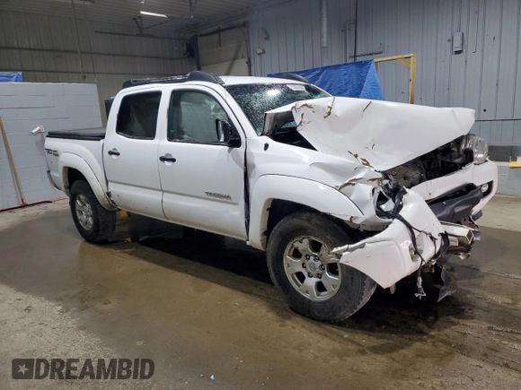 2015 Toyota Tacoma with VIN 3TMLU4EN6FM194097, listed as a Copart auction lot 56628025 with Not provided miles and Salvage title. Bid and sale history available at DreamBid. Image 4.
