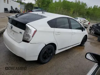 2010 Toyota Prius II with VIN JTDKN3DU6A0242642, listed as a Copart auction lot 48406435 with Not Provided miles and Non Repairable. Bid and sale history available at DreamBid. Image 3.