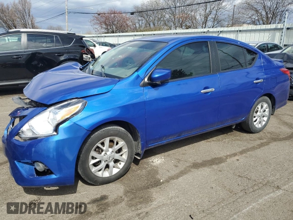 2016 Nissan Versa SV with VIN 3N1CN7AP8GL817090, listed as a Copart auction lot 50297915 with 145,657 mi miles and Salvage Title. Bid and sale history available at DreamBid. Image 1.
