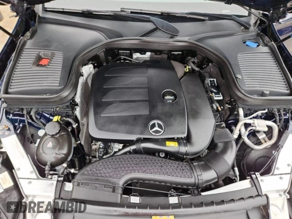 2021 Mercedes-Benz GLC with VIN W1N0J8EB6MF972350, listed as a Copart auction lot 48615825 with 56,399 mi miles and Clean Title. Bid and sale history available at carsss.com. Image 7.