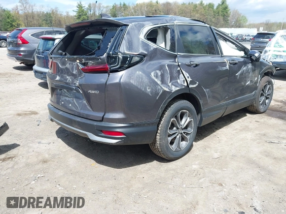 2022 Honda CR-V EX-L with VIN 5J6RW2H81NA000662, listed as a IAAI auction lot 42179192 with 18,563 mi miles and . Bid and sale history available at DreamBid. Image 4.
