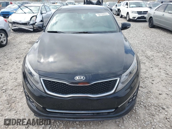 2015 Kia Optima SX Turbo with VIN 5XXGR4A62FG408800, listed as a Copart auction lot 52152955 with 78,195 mi miles and Clean Title. Bid and sale history available at carsss.com. Image 5.