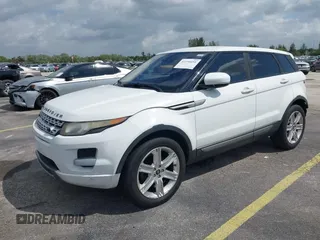2013 Land Rover Range Rover Evoque Pure with VIN SALVN2BG7DH853606, listed as a IAAI auction lot 41696051 with 156,587 mi miles. Bid and sale history available at carsss.com. Image 2.