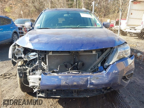 2019 Nissan Pathfinder Platinum with VIN 5N1DR2MM3KC648851, listed as a IAAI auction lot 41431981 with 58,435 mi miles and . Bid and sale history available at DreamBid. Image 6.