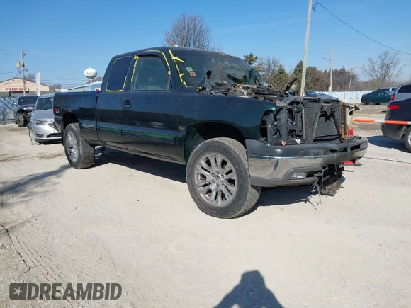 2001 Chevrolet Silverado 1500 LS with VIN 1GCEK19T31E163538, listed as a IAAI auction lot 41781058 with 0 mi miles. Bid and sale history available at carsss.com. Image 1.