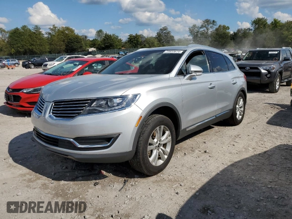 2017 Lincoln MKX Premiere with VIN 2LMPJ6JR9HBL40849, listed as a Copart auction lot 73933674 with 83,239 mi miles and Salvage Title. Bid and sale history available at carsss.com. Image 1.