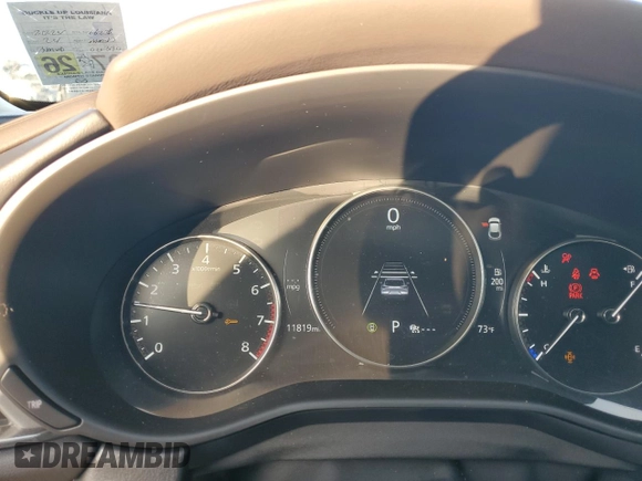 2024 Mazda CX-30 S Premium with VIN 3MVDMBDM3RM600390, listed as a Copart auction lot 59157265 with 11,819 mi miles and Salvage title. Bid and sale history available at DreamBid. Image 9.
