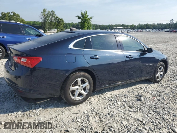 2017 Chevrolet Malibu LS with VIN 1G1ZB5ST9HF281044, listed as a Copart auction lot 54563705 with 151,309 mi miles and Salvage Title. Bid and sale history available at DreamBid. Image 3.