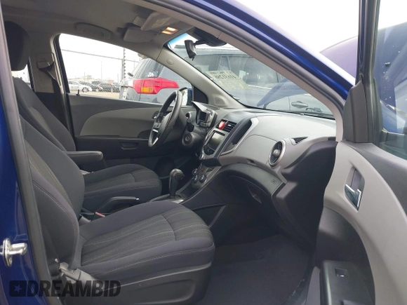 2013 Chevrolet Sonic LT with VIN 1G1JC6SB1D4171148, listed as a IAAI auction lot 41631280 with 147,874 mi miles. Bid and sale history available at carsss.com. Image 5.