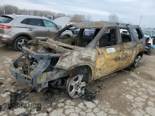 2009 GMC Acadia SLT1 with VIN 1GKER23D19J172068, listed as a Copart auction lot 47118135 with 0 mi miles and Salvage Title. Bid and sale history available at carsss.com. Image 1.