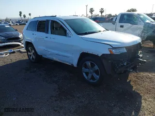 2014 Jeep Grand Cherokee Overland with VIN 1C4RJFCG8EC162271, listed as a IAAI auction lot 41827017 with 183,447 mi miles. Bid and sale history available at carsss.com. Image 1.