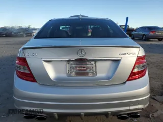 2009 Mercedes-Benz C 63 AMG with VIN WDDGF77X59F241951, listed as a Copart auction lot 78033634 with 52,467 mi miles and Salvage Title. Bid and sale history available at DreamBid. Image 6.