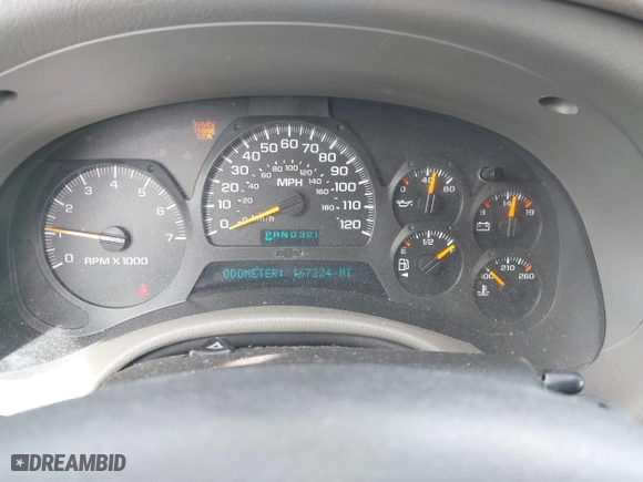 2004 Chevrolet TrailBlazer LT with VIN 1GNDS13S742421875, listed as a IAAI auction lot 41790889 with 167,224 mi miles. Bid and sale history available at carsss.com. Image 7.
