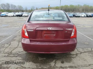 2010 Hyundai Accent GLS with VIN KMHCN4ACXAU432602, listed as a Copart auction lot 52920515 with 92,368 mi miles and Clean Title. Bid and sale history available at carsss.com. Image 6.