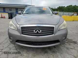 2013 Infiniti M with VIN JN1BY1AR2DM601965, listed as a Copart auction lot 62014215 with 134,047 mi miles and Salvage title. Bid and sale history available at DreamBid. Image 5.