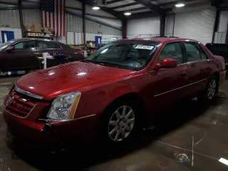 2010 Cadillac DTS 1SD z VIN 1G6KH5EY0AU129740, wystawiony jako Copart lot #44918295 z przebiegiem 63 916 mil mil oraz Szkoda całkowita • Salvage title. Historia ofert i sprzedaży dostępna na DreamBid. Obrazek 1.