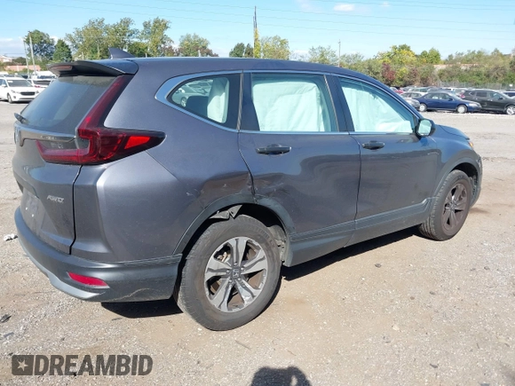 2020 Honda CR-V LX with VIN 5J6RW2H21LL003395, listed as a IAAI auction lot 40582664 with 133,151 mi miles. Bid and sale history available at carsss.com. Image 4.