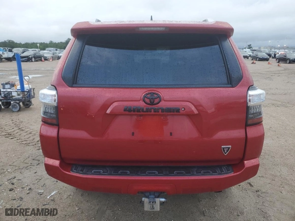 2018 Toyota 4Runner SR5 with VIN JTEBU5JR3J5493776, listed as a Copart auction lot 54065135 with 97,425 mi miles and Salvage Title. Bid and sale history available at carsss.com. Image 6.