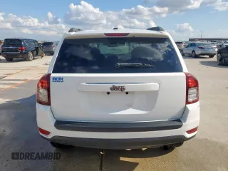 2017 Jeep Compass Sport SE with VIN 1C4NJCBA9HD123813, listed as a Copart auction lot 56534175 with 151,287 mi miles and Salvage title. Bid and sale history available at DreamBid. Image 6.