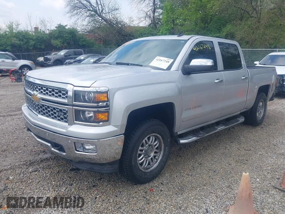 2014 Chevrolet Silverado 1500 LTZ with VIN 3GCUKSEC1EG226528, listed as a IAAI auction lot 42167248 with 152,338 mi miles and . Bid and sale history available at DreamBid. Image 2.