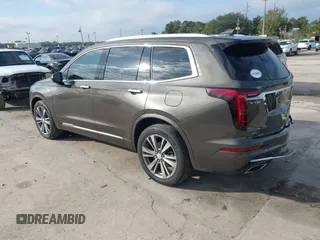 2020 Cadillac XT6 AWD Premium Luxury with VIN 1GYKPDRS2LZ205541, listed as a IAAI auction lot 41224342 with 53,947 mi miles and . Bid and sale history available at DreamBid. Image 3.