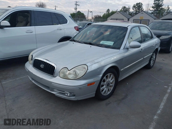 2003 Hyundai Sonata GLS with VIN KMHWF35H23A902622, listed as a IAAI auction lot 41914230 with 138,312 mi miles. Bid and sale history available at carsss.com. Image 2.