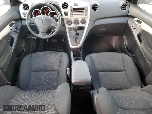 2009 Pontiac Vibe with VIN 5Y2SM67079Z403570, listed as a Copart auction lot 76196584 with 63,891 mi miles and Salvage Title. Bid and sale history available at carsss.com. Image 8.