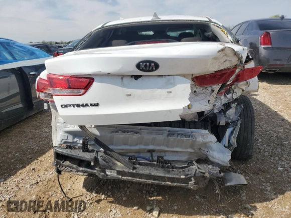 2020 Kia Optima LX with VIN 5XXGT4L31LG410182, listed as a Copart auction lot 49630365 with 0 mi miles and Salvage Title. Bid and sale history available at carsss.com. Image 6.