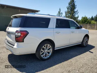 2019 Ford Expedition Max Platinum with VIN 1FMJK1MT7KEA23687, listed as a Copart auction lot 63277945 with 85,937 mi miles and Salvage title. Bid and sale history available at DreamBid. Image 3.