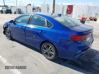 2024 Kia Forte LXS with VIN 3KPF24AD9RE726974, listed as a IAAI auction lot 42014926 with 24,380 mi miles. Bid and sale history available at carsss.com. Image 3.