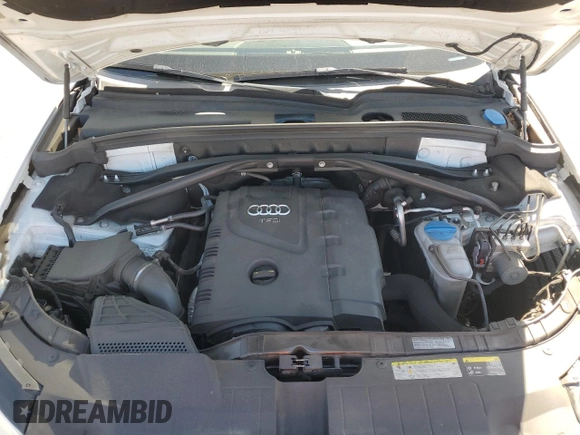 2015 Audi Q5 Premium Plus with VIN WA1LFAFP5FA020120, listed as a Copart auction lot 57253915 with 140,505 mi miles and Salvage title. Bid and sale history available at DreamBid. Image 12.