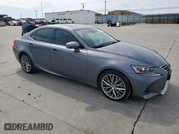 2017 Lexus IS 200t with VIN JTHBA1D22H5054971, listed as a Copart auction lot 48894975 with 100,996 mi miles and Salvage title. Bid and sale history available at DreamBid. Image 4.