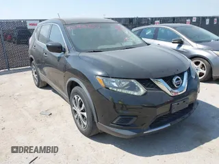 2016 Nissan Rogue S with VIN JN8AT2MT8GW024618, listed as a IAAI auction lot 42035627 with 180,173 mi miles. Bid and sale history available at carsss.com. Image 1.