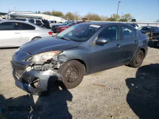 2012 Mazda Mazda3 i Sport with VIN JM1BL1UG2C1534418, listed as a Copart auction lot 50187725 with 130,739 mi miles and Salvage Title. Bid and sale history available at carsss.com. Image 1.